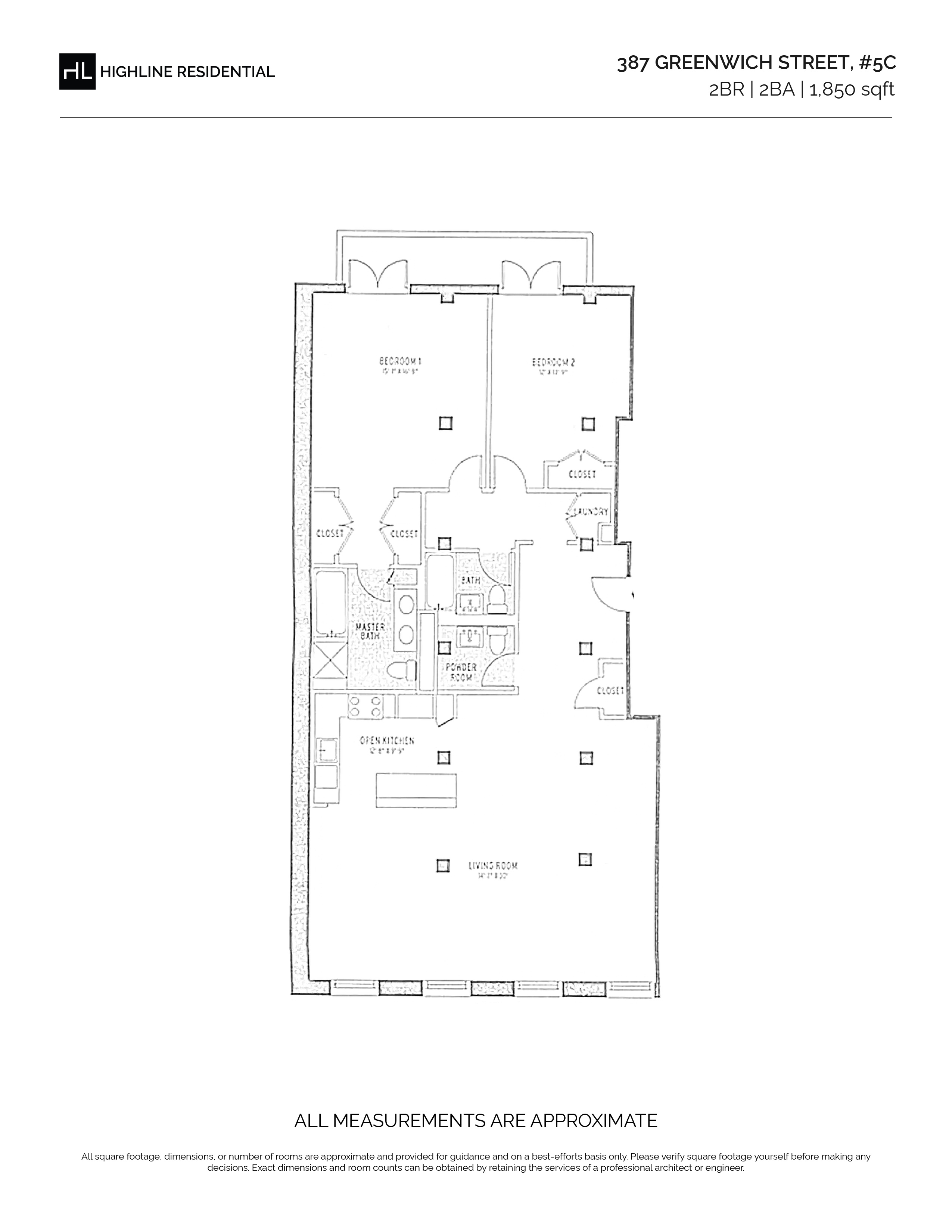 Photo for 62 BEACH STREET - 387 Greenwich Street Condominium in Tribeca, Manhattan
