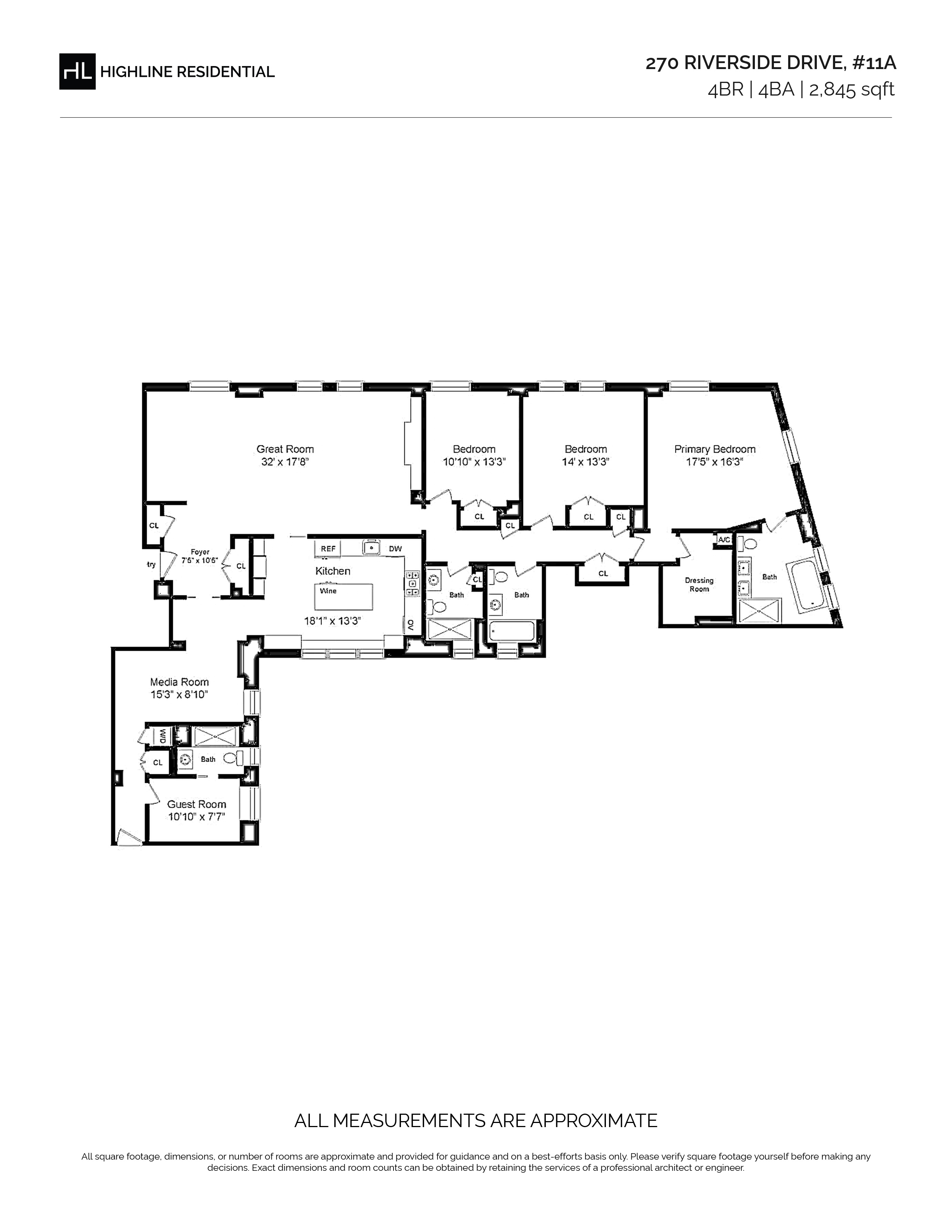 Photo for 270 RIVERSIDE DRIVE - 270 Riverside Drive Condominium in Upper West Side, Manhattan