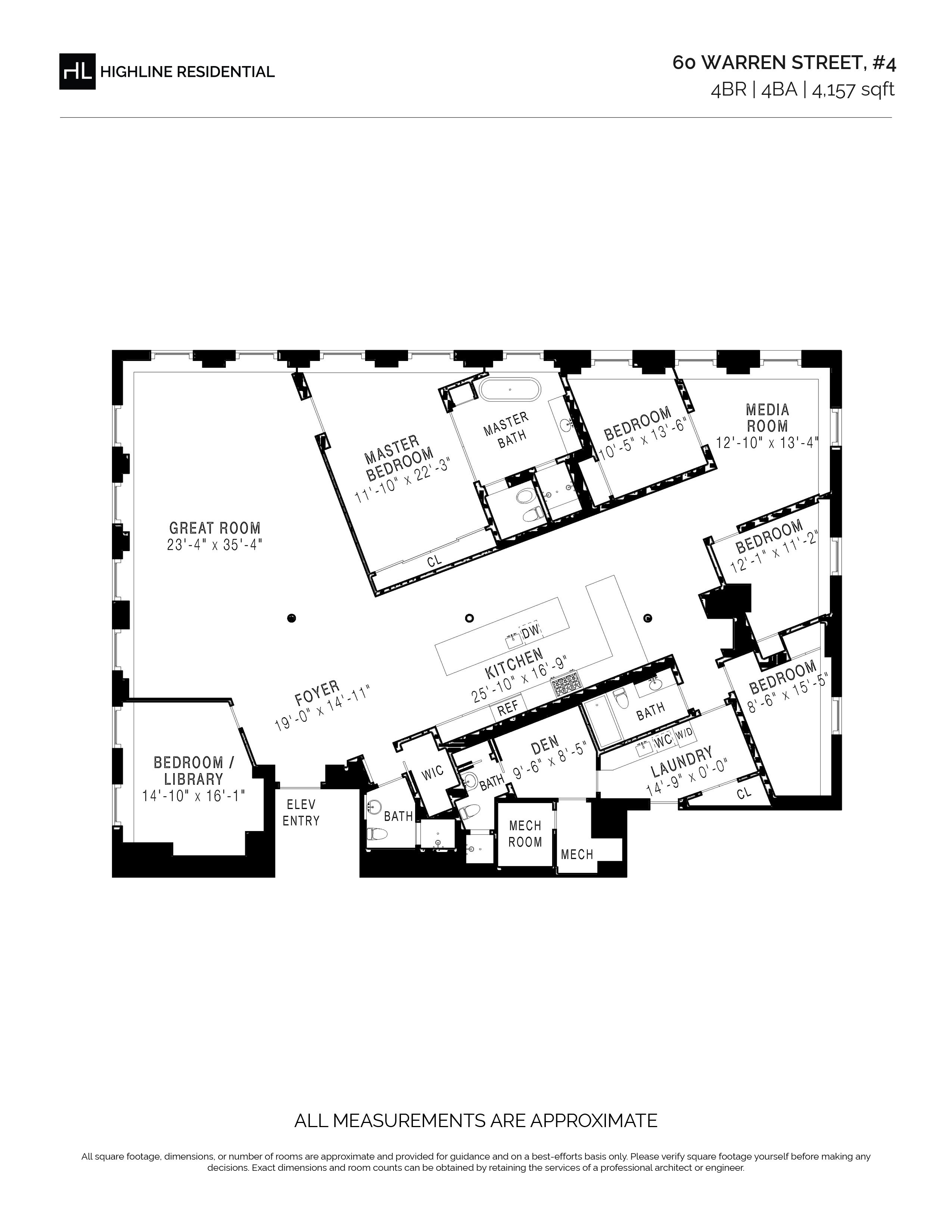 Photo for 60 WARREN STREET - 60 Warren Street Condominium in Tribeca, Manhattan