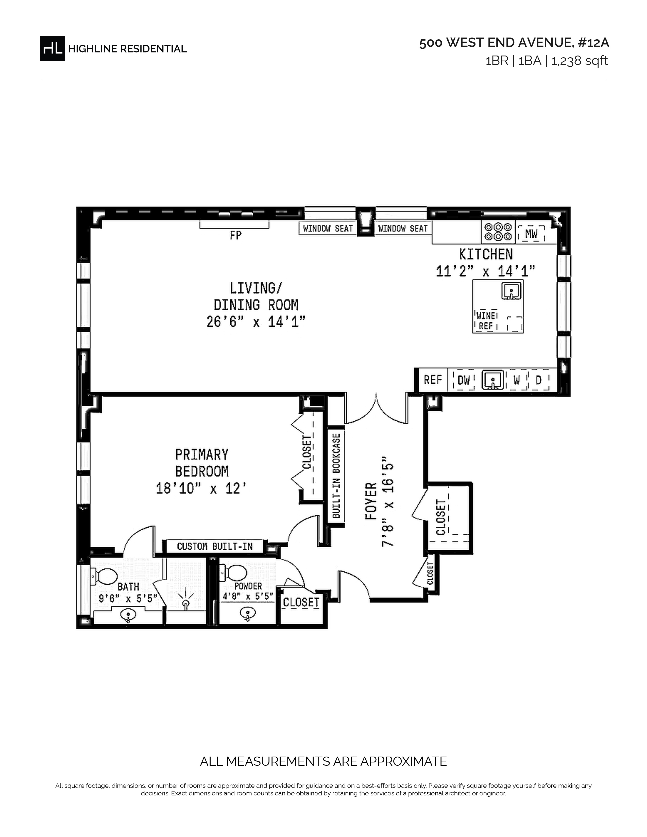 Photo for 500 WEST END AVENUE - 500 West End Avenue Condominium in Upper West Side, Manhattan