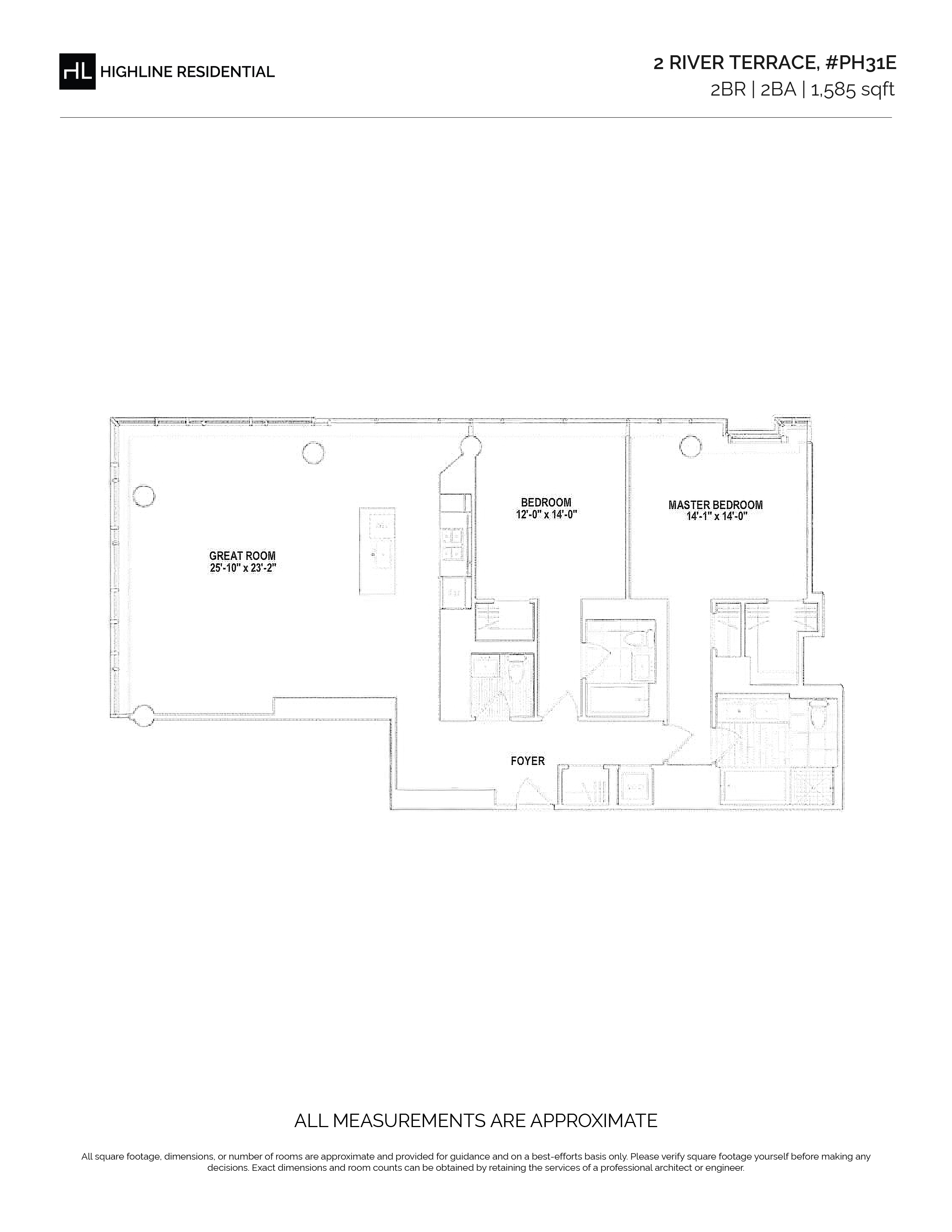 Photo for Riverhouse, One Rockefeller Park - 2 River Terrace Condominium in Battery Park City, Manhattan