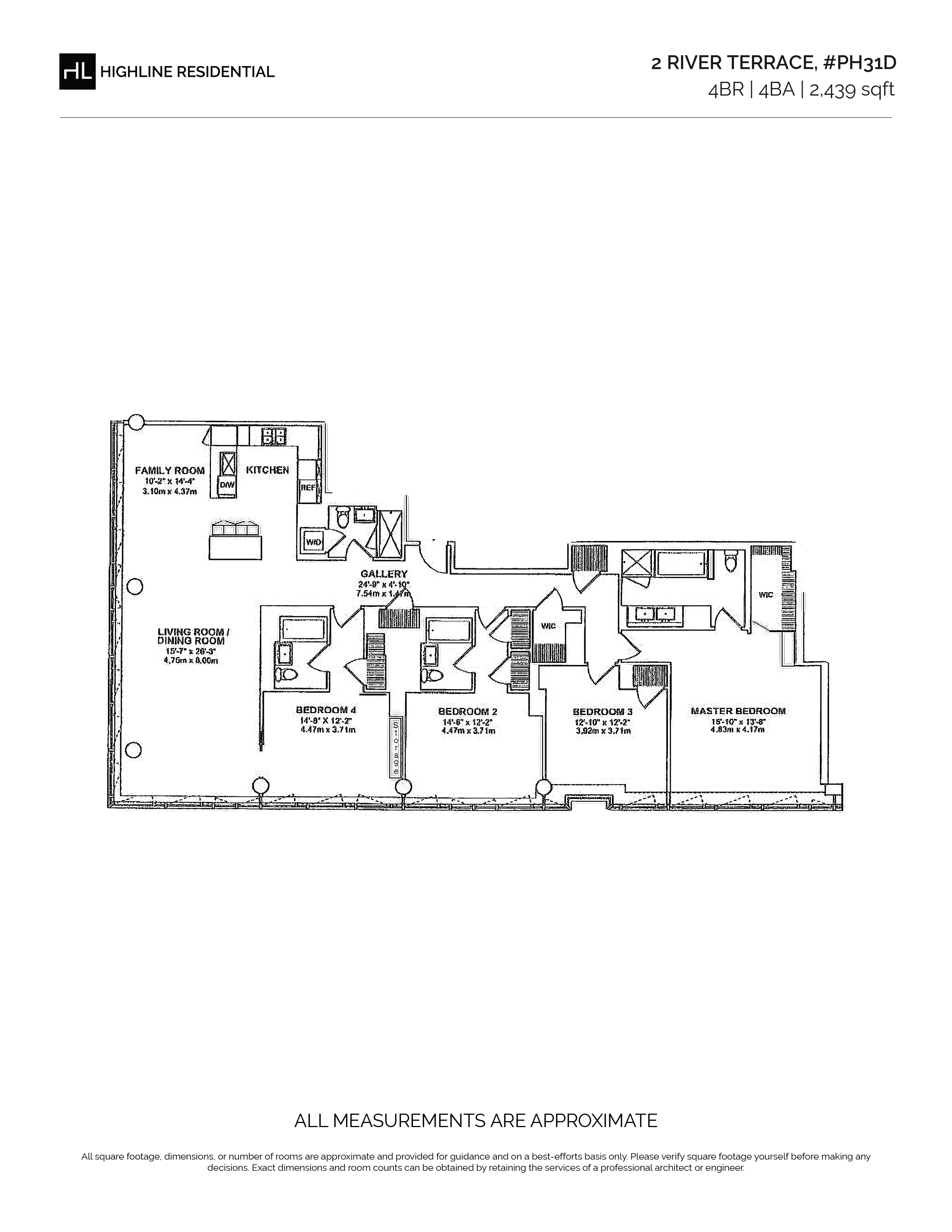 Photo for Riverhouse, One Rockefeller Park - 2 River Terrace Condominium in Battery Park City, Manhattan
